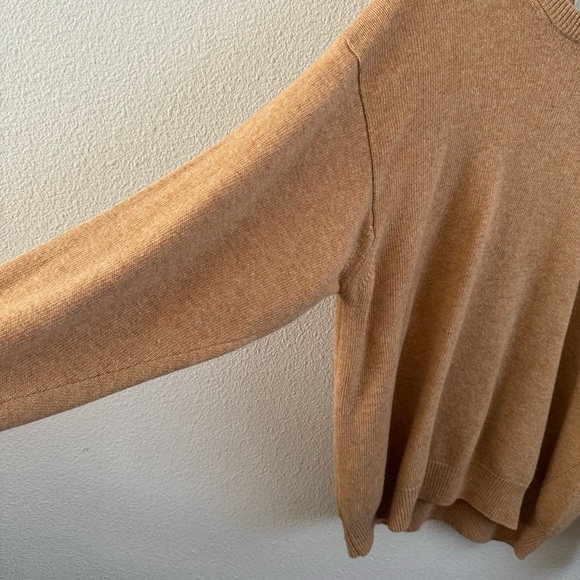 Vintage Valentino Studio tan pure wool knit sweater size extra large - Picture 3 of 10